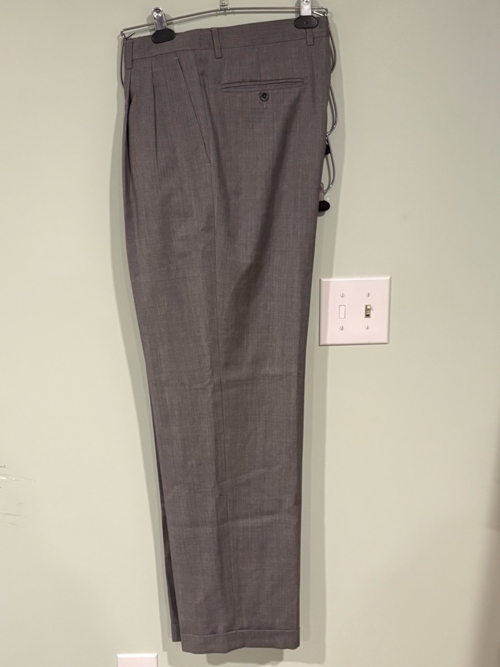 Burberry Gray Men's Dress Pants